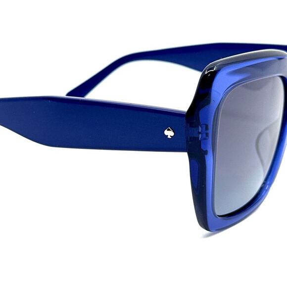 kate spade Royal Blue Square Sunglasses - Picture 6 of 12